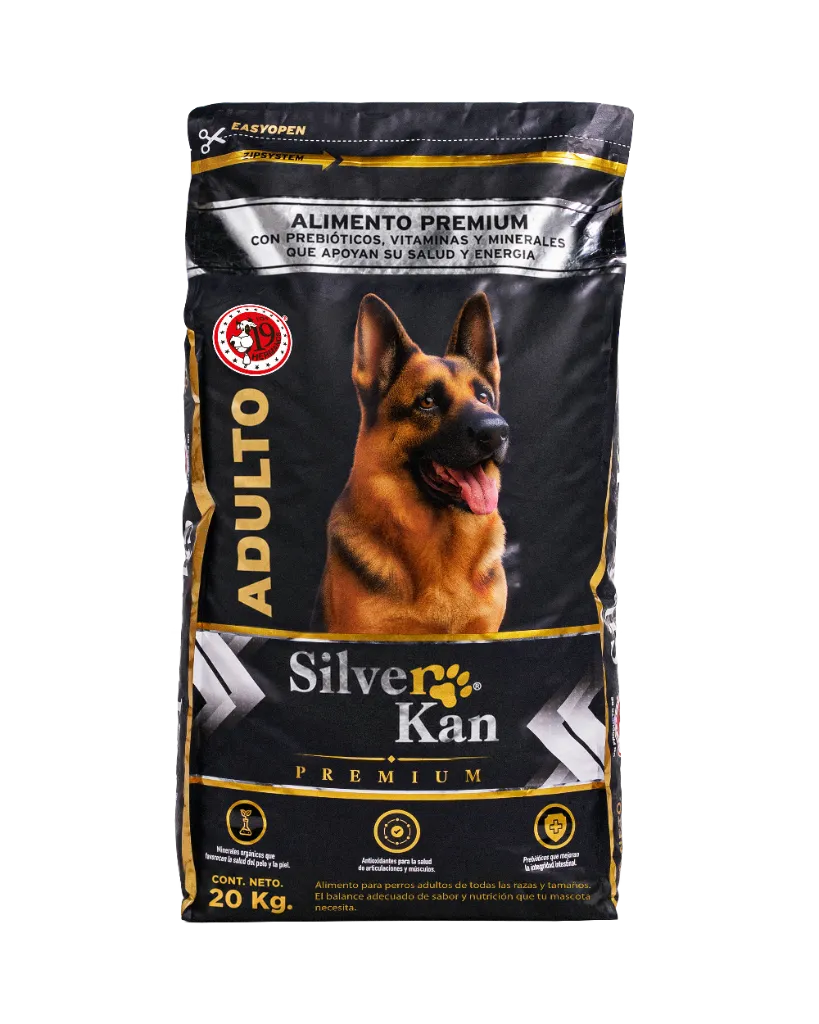 Empaque de Silver Kan Premium